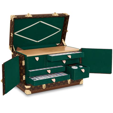 lv vanity trunk|vanity mahjong trunk.